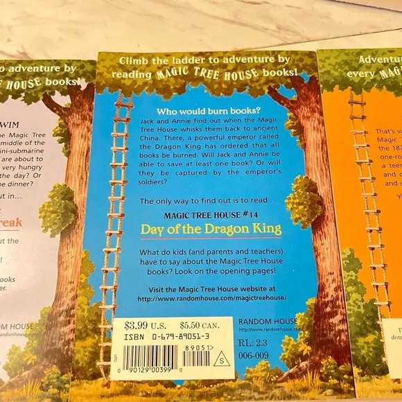 Lot Of 3 Magic Tree House Books #9 #14 #23 Mary Pope Osborne - Picture 8 of 11